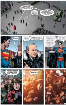 Провал антироссийской пропаганды: американцы призывают Супермена, чтобы сразиться с Путиным