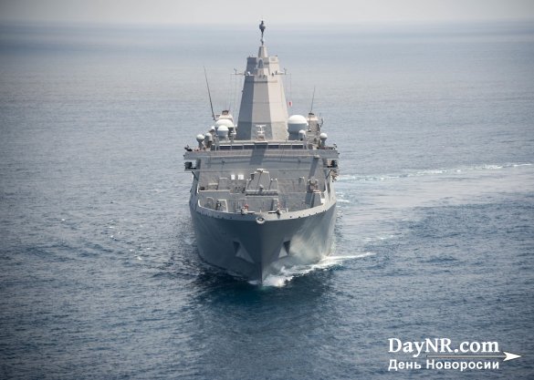 В Чёрное море направляется американский десантный корабль
