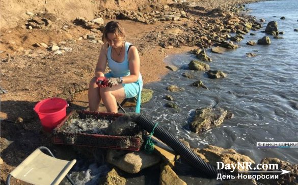 Городище Акра: фото под водой и с воздуха