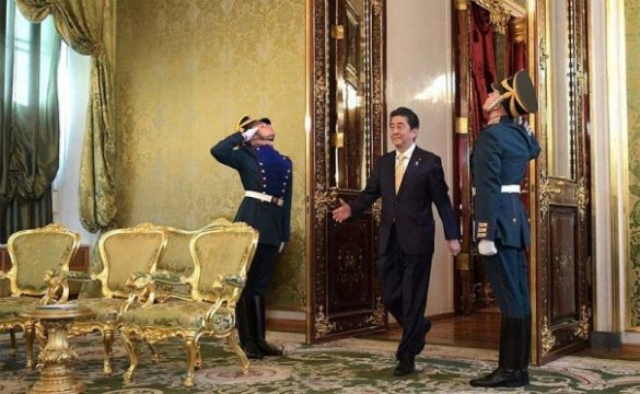 Реакция в Японии на московский визит Синдзо Абэ