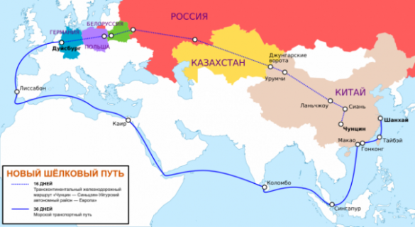 Уже официально. Новый Шелковый путь пройдет в обход Украины