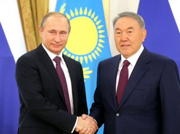 Раскрыто содержание разговора Путина и Назарбаева